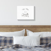 Grappig jij wedt dat giraffe schattig is - giraffe canvas afdruk (Insitu (Slaapkamer))