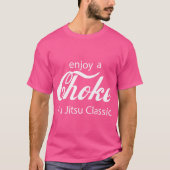 Grappig Jiu Jitsu Geniet van een Choke Hold Unique T-shirt (Voorkant)