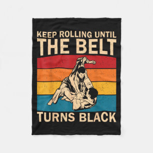 Grappig Jiu Jitsu-ontwerp mannen vrouwen kinderen Fleece Deken