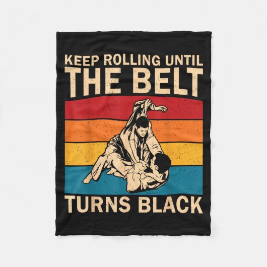 Grappig Jiu Jitsu-ontwerp mannen vrouwen kinderen Fleece Deken (Voorkant)