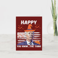 Grappig Joe Biden blij dat je het ding kent Hallow