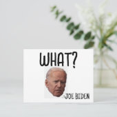GRAPPIG JOE BIDEN BRIEFKAARTEN (Staand voorkant)