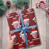 Grappig Joe Biden Happy 4th van Pasen Kerstmis Cadeaupapier