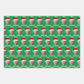 Grappig Joe Biden Happy 4th van Pasen Kerstmis Inpakpapier Vel (Voorkant)