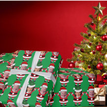 Grappig Joe Biden Kamala Harris Santa Custom Face