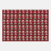 Grappig Joe Biden Kamala Harris Santa Custom Face Inpakpapier Vel (Voorkant 2)