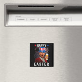 Grappig Joe Biden verward Happy Easter voor 4e van Magneet (Insitu (Vaatwasser))