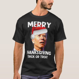 Grappig, Joe, Biden, Vrolijk, Thanksgiving, Lelijk T-shirt