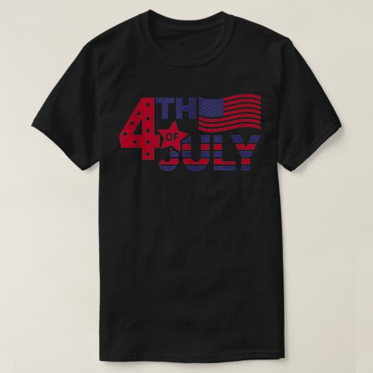 Grappig Joe Happy 4th of Easter verward op 4 juli T-shirt (Design voorkant)
