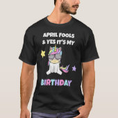 Grappig Joke April Fools, echt waar, ja, het is mi T-shirt (Voorkant)