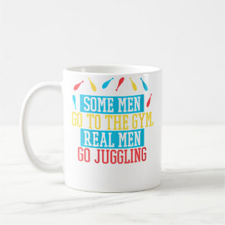 Grappig jongleerontwerp voor mannen voor vrouwen koffiemok