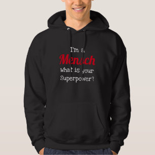 Grappig Joods T-shirt - Ik ben een Menselijke Supe
