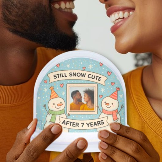 Grappig Jubileum cadeau Nog steeds Sneeuw Schattig Sneeuwbol