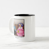 Grappig Jubileum Humor Mok (Voorkant links)