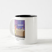 Grappig Jubileum Humor Mok voor hen (Voorkant links)