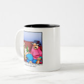 Grappig Jubileum Humor Mok voor hen (Voorkant links)