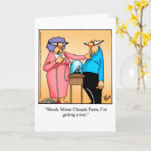 Grappig Jubileum Humor wenskaart Kaart (Gele Bloem)