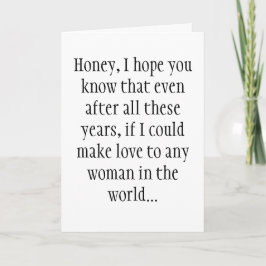 Grappig jubileum kaart