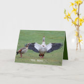 Grappig Jubileum kaart (Gele Bloem)