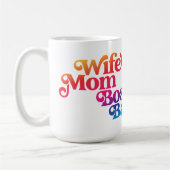 Grappig Jubileum Verjaardag Kerst Vrouw Mama Gift Koffiemok (Links)