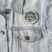 Grappig, juist. Knoop Ronde Button 5,7 Cm (In situ)