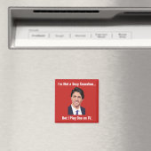 Grappig Justin Trudeau Magneet (Insitu (Vaatwasser))
