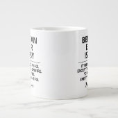 Grappig JW Oudere Gift Idee Pioneer Waardering Gif Grote Koffiekop (Voorkant)