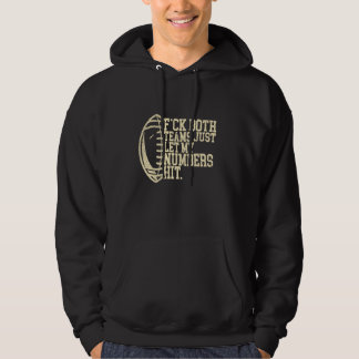 Grappig K#te Beide Teams Laat Gewoon Mijn Cijfers Hoodie