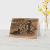 Grappig Kaart (Gele Bloem)