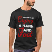 Grappig kaartspel Er is geen huilen in de hand en  T-shirt (Voorkant)