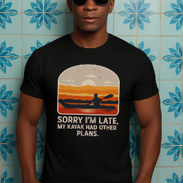 grappig kajak cadeau, papa mam liefhebber t-shirt