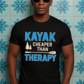 grappig kajak cadeau, papa mam liefhebber t-shirt