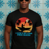 grappig kajak cadeau, papa mam liefhebber t-shirt