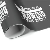 Grappig kajakken, ze zien me roeien cadeaupapier (Rol Hoek)