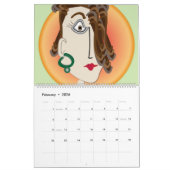 Grappig kalender voor vrouwen (Feb 2026)