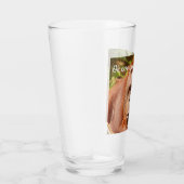 Grappig kalm orangutaan glas (Rechts)