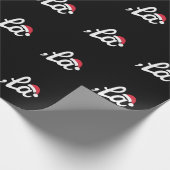 Grappig Kamala Harris 2024 Comma La Christmas Cadeaupapier (Hoek)