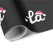 Grappig Kamala Harris 2024 Comma La Christmas Cadeaupapier (Rol Hoek)