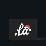 Grappig Kamala Harris 2024 Comma La Christmas Feestdagenkaart<br><div class="desc">Grappig Kamala Harris 2024 Comma La Christmas</div>