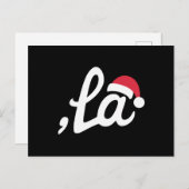 Grappig Kamala Harris 2024 Comma La Christmas Feestdagenkaart (Voorkant / Achterkant)