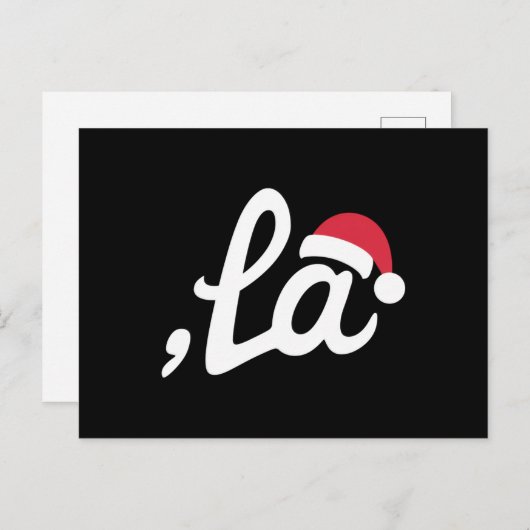 Grappig Kamala Harris 2024 Comma La Christmas Feestdagenkaart (Voorkant / Achterkant)