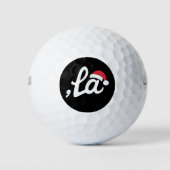 Grappig Kamala Harris 2024 Comma La Christmas Golfballen (Voorkant)