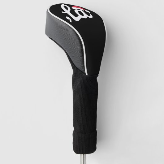 Grappig Kamala Harris 2024 Comma La Christmas Golfheadcover (Schuin)
