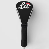 Grappig Kamala Harris 2024 Comma La Christmas Golfheadcover (Voorkant)