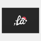 Grappig Kamala Harris 2024 Comma La Christmas Inpakpapier Vel (Voorkant)