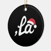 Grappig Kamala Harris 2024 Comma La Christmas Keramisch Ornament (Links)