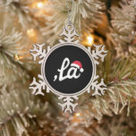 Grappig Kamala Harris 2024 Comma La Christmas Tin Sneeuwvlok Ornament<br><div class="desc">Grappig Kamala Harris 2024 Comma La Christmas</div>