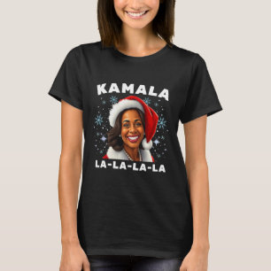 Grappig Kamala Harris 2024 Kerst Comma La Mannen W T-shirt