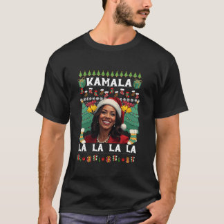 Grappig Kamala Harris 2024 Kerst Comma La Mannen W T-shirt