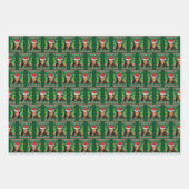 Grappig Kamala Harris 2024 Kerst Comma La Xmas Inpakpapier Vel (Voorkant 2)